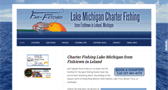 Desktop Screenshot of lelandcharterboat.com